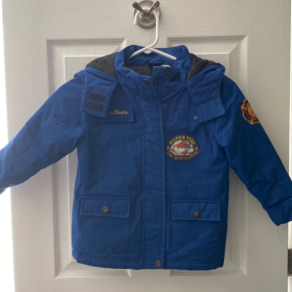 Disney Blue Puffer Jacket for Kids